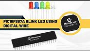 01 | Blink LED - Digital Wire #CCS #PIC16F877A #LED