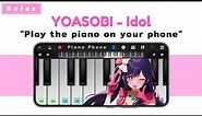 Learn to Play Piano Idol - Yoasobi on Your Mobile with Perfect Piano App