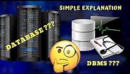 What is Database and DBMS? | Concept Simplified using Animation