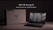 Unboxing the ASUS TUF Gaming F15 (2022) | ASUS