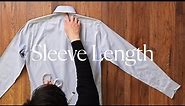 How To Measure Your Shirt: Sleeve Length