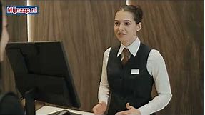 What does a hotel receptionist do?