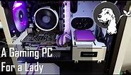 Building a Gaming PC for a Girl - white/purple, Ryzen 1600 + Phanteks Evolv ITX