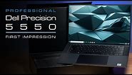 Dell Precision 5550 Unboxing and First Impression Hands on
