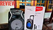 Impex trolley speaker review | TS-25B 25w RMS | karaoke multimedia speaker