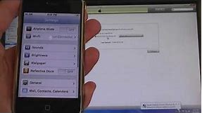 How To Install iOS4 on iPhone 2G (1st Gen) - 3.1.3 Mod