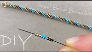 Herringbone Bracelet Tutorial: Three Bead Spiral Herringbone Rope