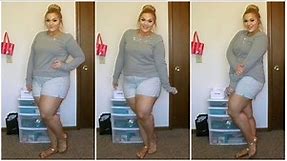 The Curvy Diaries: Plus Size Shorts OOTD