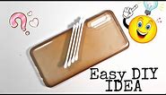 DIY PHONE CASE/ convert old mobile case into new / mobile case painting /DIY mobile cove making