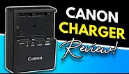 Review: Canon Battery Charger For LP-E6 Batteries!