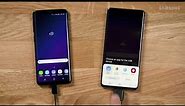 Galaxy S10 and S10 Plus - Using Smart Switch