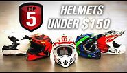 Top 5 Motocross Helmets Under $150