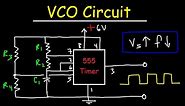 Voltage Controlled Oscillator Using 555 Timer