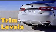2022 Toyota Camry Trim Levels Explained and Prices