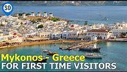 Where to Stay in Mykonos, Greece - First Time