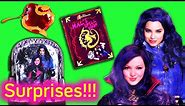 Descendants Mal and Evie Surprise Backpack! Lots of Suprises from Descendants + Mal’s spell Book