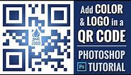 How to Add a Logo on a QR Code in Photoshop
