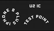 Iphone 8plus usb ic test point |u2 ic test point