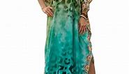 Bsubseach Plus Size Swimsuit Cover Up for Women Vintage Print Bathing Suit Cover Ups Casual Summer Dress Maxi Caftan