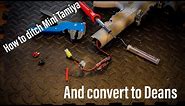 How to change the plug connector on your Airsoft AEG(Mini Tamiya to Deans Conversion)