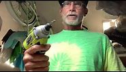 How to install drill bits into Ryobi Drills with different heads