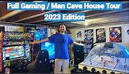 Full Gaming / Man Cave House Tour - Arcade Room, Movie Theater, Board Game Room, Bar Room, + More!