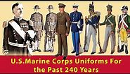 Marine Corps Uniforms for 240 years looking at All the Neat Stuff - Veteran's Medals Workshop