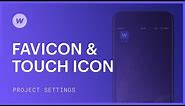 Favicons and touch icons - Web design tutorial