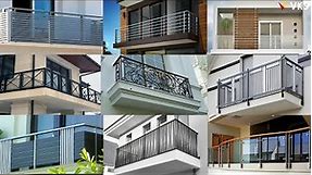 Modern Balcony Grill Design | Balcony Stainless Steel Railing | Balcony Handrails Railing Design