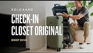 Check-In Closet - Solgaard Suitcase with Integrated Shelving System