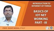 BASICS OF IOT NETWORKING-PART- III