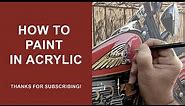 Time Lapse: Scott Jacobs Paints an Indian Motorcycle Logo