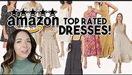 The BEST Spring + Summer Dresses From Amazon (Under $60!) #amazonmusthaves