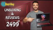 Unboxing & Reviews Laptop Gamer MSI GF63 THIN | مراجعة