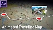 How to make animated travel map in After Effects - 93