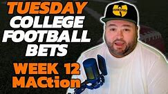 College Football Tuesday Picks Week 12 Predictions | The Sauce Network | Kyle Kirms 11/14