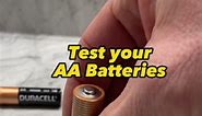 Simple AA Batteries Test!