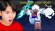 Unlocking Gear 5 in EVERY One Piece Roblox Game