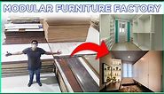 Modular Furniture Factory - HOW IT'S MADE? Interior Design Factory WALKTHROUGH and TOUR