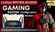 Linksys WRT32X AC3200 Gaming Router Review || Unboxing And configuration