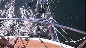 S2 8.0C sailboat Ananka with Monitor windvane steering
