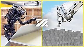 See How These Futuristic Construction Robots Build - Future Technology