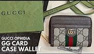 Gucci Ophidia GG Card Case Wallet Unboxing