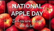 Happy National Apple Day! apple 🍎 🍏 🍎 🍏 🍎 🍏 #appledaily