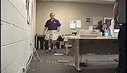 Student Smashes Computer in front of Teacher