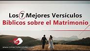 👩‍❤️‍👨 Los 7 Mejores Versículos Bíblicos sobre el Matrimonio (Citas Bíblicas para Parejas )
