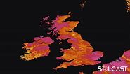 Solar Irradiance Map UK | Solcast™