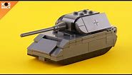 Lego Maus / Panzer 8 WW2 German Tank Mini Vehicles (Tutorial)