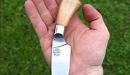 Hand forged hunting knife