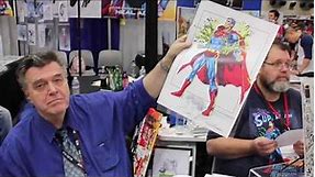 Neal Adams Superman Sketch SDCC 2016